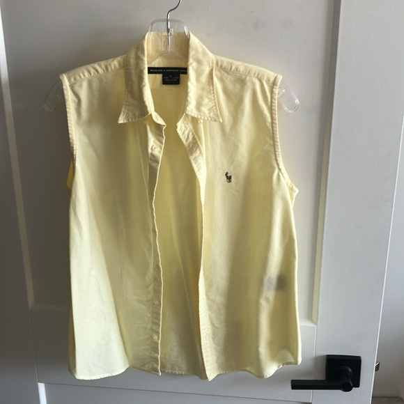 RALPH LAUREN SPORT SLEEVELESS TOP SIZE MEDIUM - Picture 2 of 4